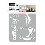 Dekoračná šablóna XXL  EXPRESSO