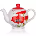 Kanvica na čaj 1200 ml Red Poppy