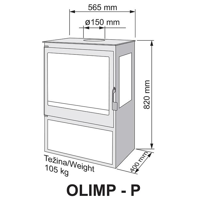 Krbové kachle Olimp 10 kW