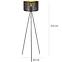 Stojacia lampa 15342S LP1,2