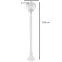 Záhradná lampa  31993 LP1,3