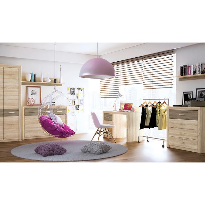 TV stolík 138 Castel 13 Sonoma/hľuzovka,15