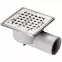 Podlahový odtok Axus mat 10x10 otočný 360 FI50 11315