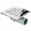 Podlahový odtok Axus mat 15x15 otočný 360 FI50 11312