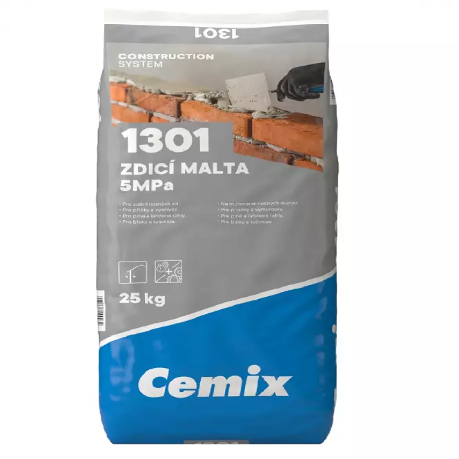 Cemix Murovacia malta 5 MPa 25 kg