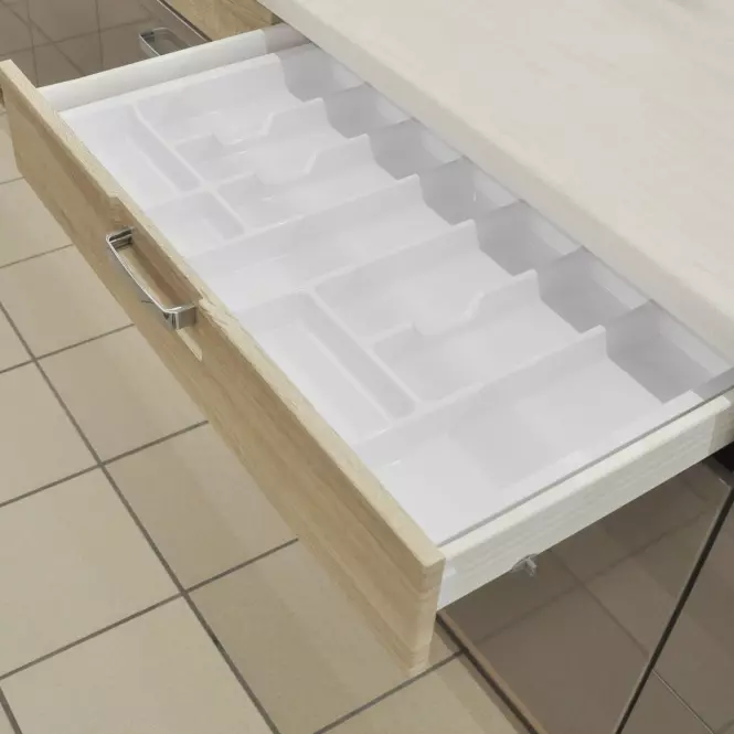 Zásuvková vložka 710X420 UNI biela,2