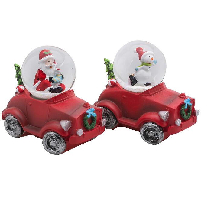 Snežná guľa 8 cm mix 41201