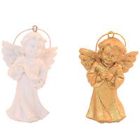 Dekoračná závesná anjel 7cm 66405