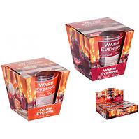 Svíčka ve skle Warm Evening vonná 115 g