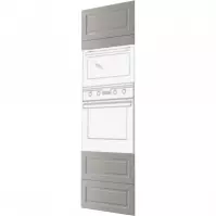 Dvierka Emporium D14 Ru/2m/2e/2h/2a – 284 Grey Stone