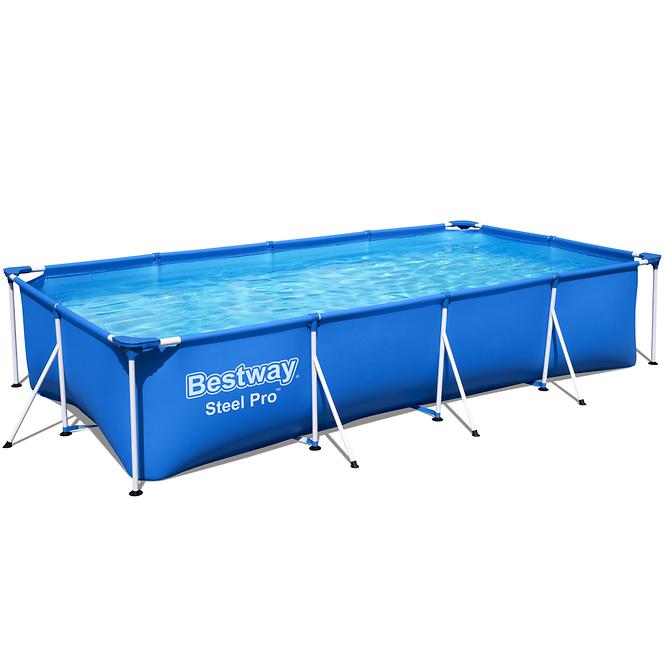 Obdĺžnikový bazén s rámom 4x2.11x0.81m 56405