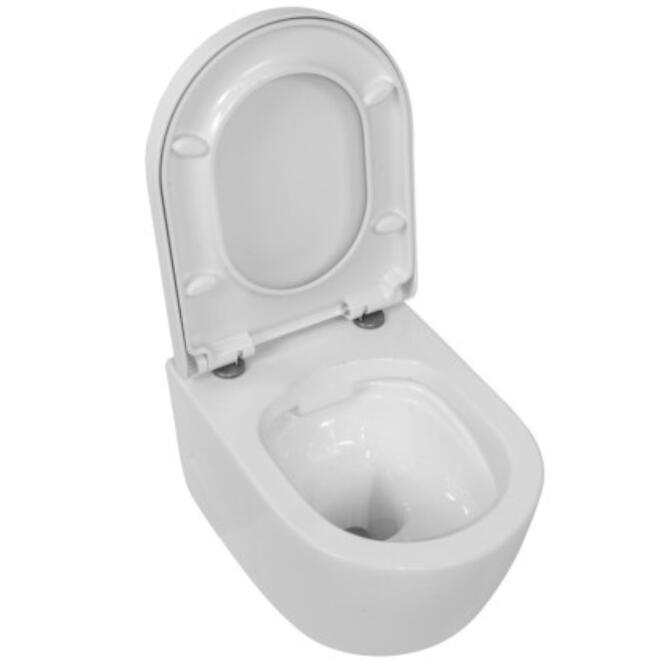 WC misa bezokrajová Geo s voľne padajúcim sklápaním,2