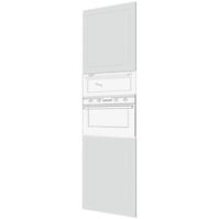 Dvierka Quantum D14RU/2D white super mat