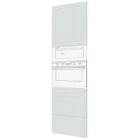 Dvierka Quantum D14 RU/3M/3E/3H/3A white super mat