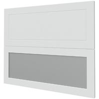 Dvierka Quantum W8BS 90 AV WKF white super mat