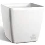 Obal na kvetináč  Quadrato Easy 24 cm biela