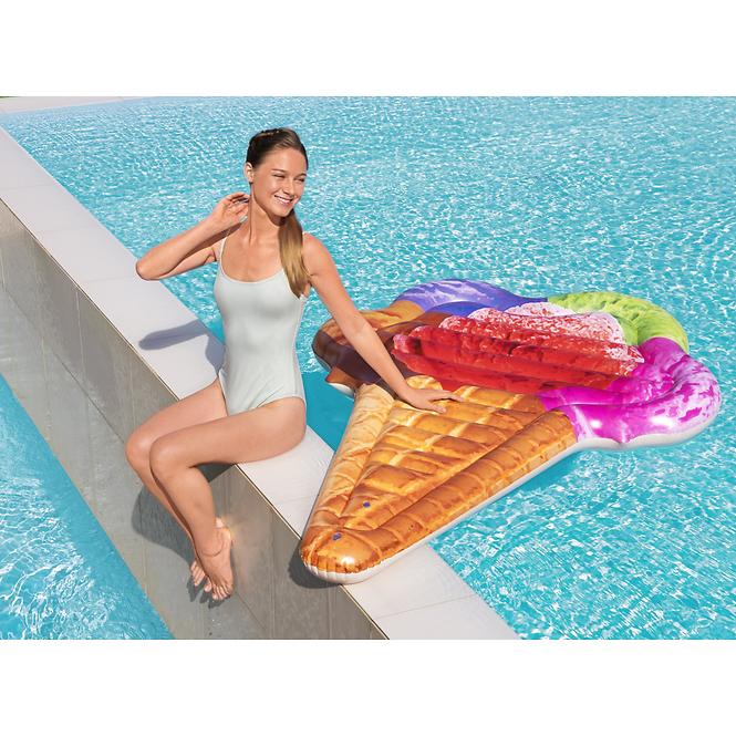 Nafukovací matrac na plávanie zmrzlina 1,88x1,30 m 43183