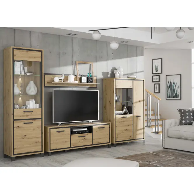 Komoda L Trondheim 2D4S TDHK242L Dub Artisan,7