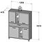 Komoda Trondheim 4D1S TDHK634 Dub Artisan,3