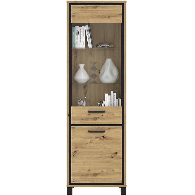 Vitrína L/P Trondheim 2D TDHV712 Dub Artisan,6