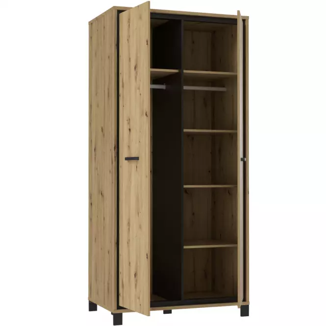 Skriňa Trondheim 2D TDHS821 Dub Artisan