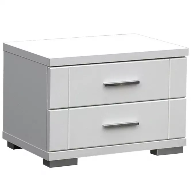 Nočný stolík Snow SNWK02 biely mat,3