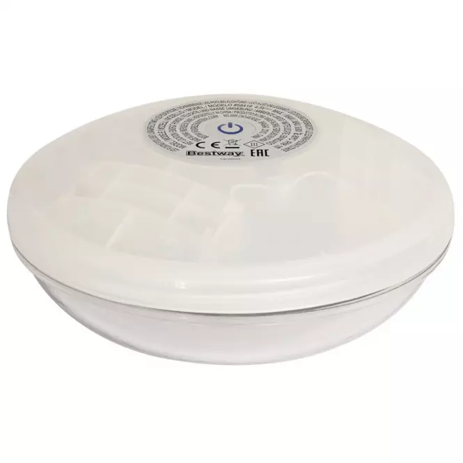 Plávajúce LED bazénové svetlo 4 farby 58419,2