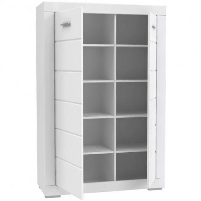 Skriňa Snow SNWK521 biely mat