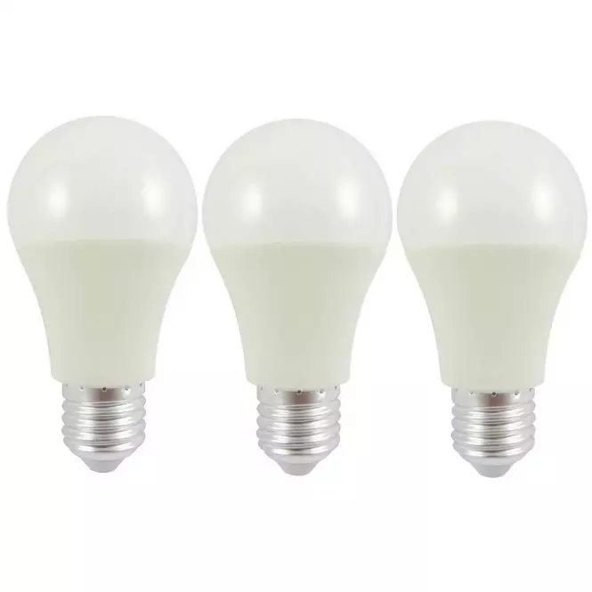 Žiarovky LED A60 10W E27 800LM 2700K (3-PACK)