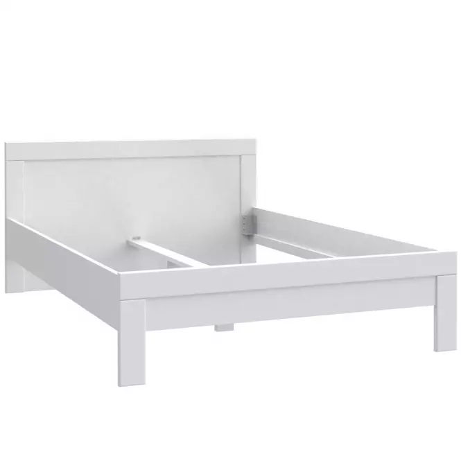 Posteľ Snow 146X200 SNWL14 biely mat