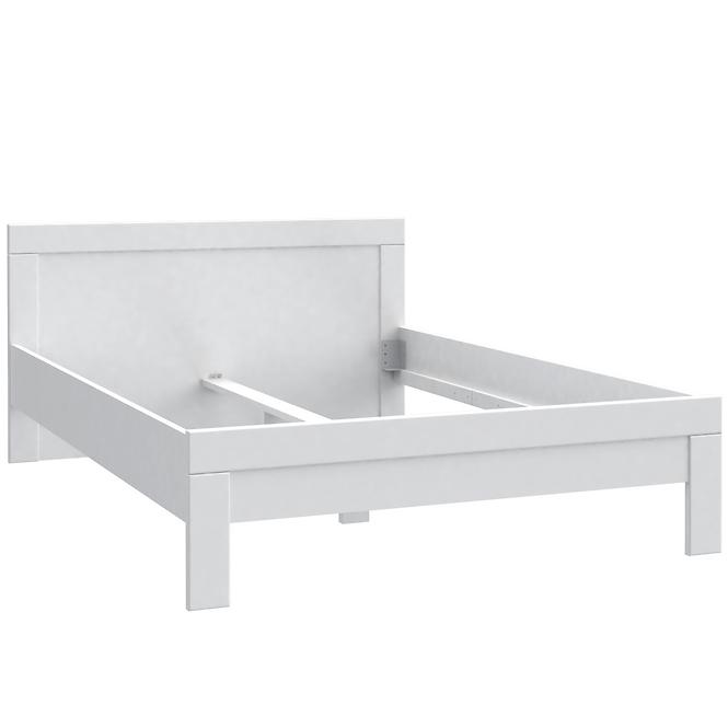 Posteľ Snow 146X200 SNWL14 biely mat,2