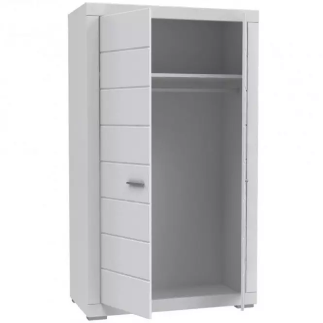Skriňa Snow 2D SNWS82 biely mat,3