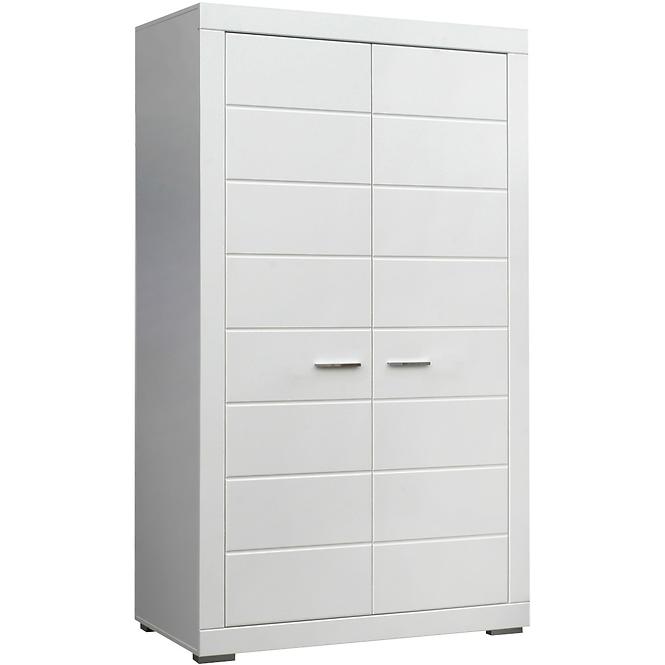 Skriňa Snow 2D SNWS82 biely mat,4