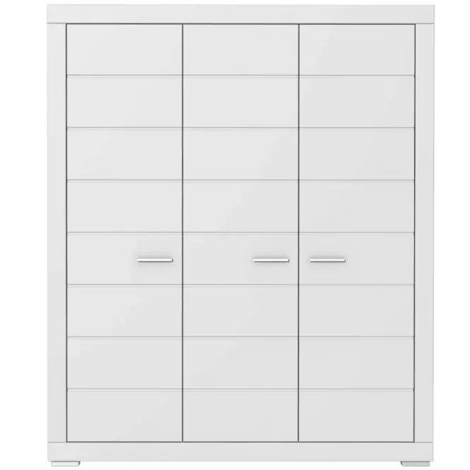 Skriňa Snow 3D SNWS83 biely mat,2