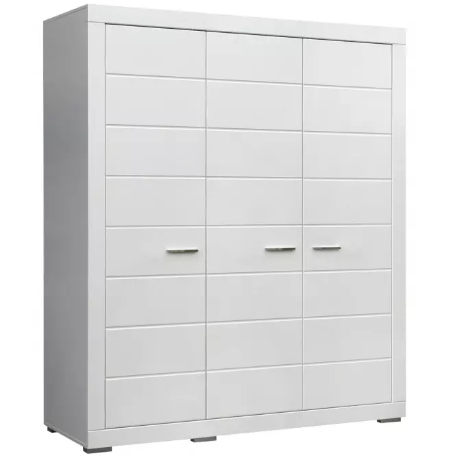 Skriňa Snow 3D SNWS83 biely mat,3
