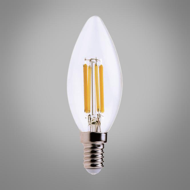 Žiarovka Filament LED C35 6W/600LM neutrálny