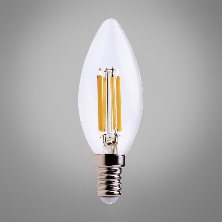 Žiarovka Filament LED C35 6W/600LM neutrálny