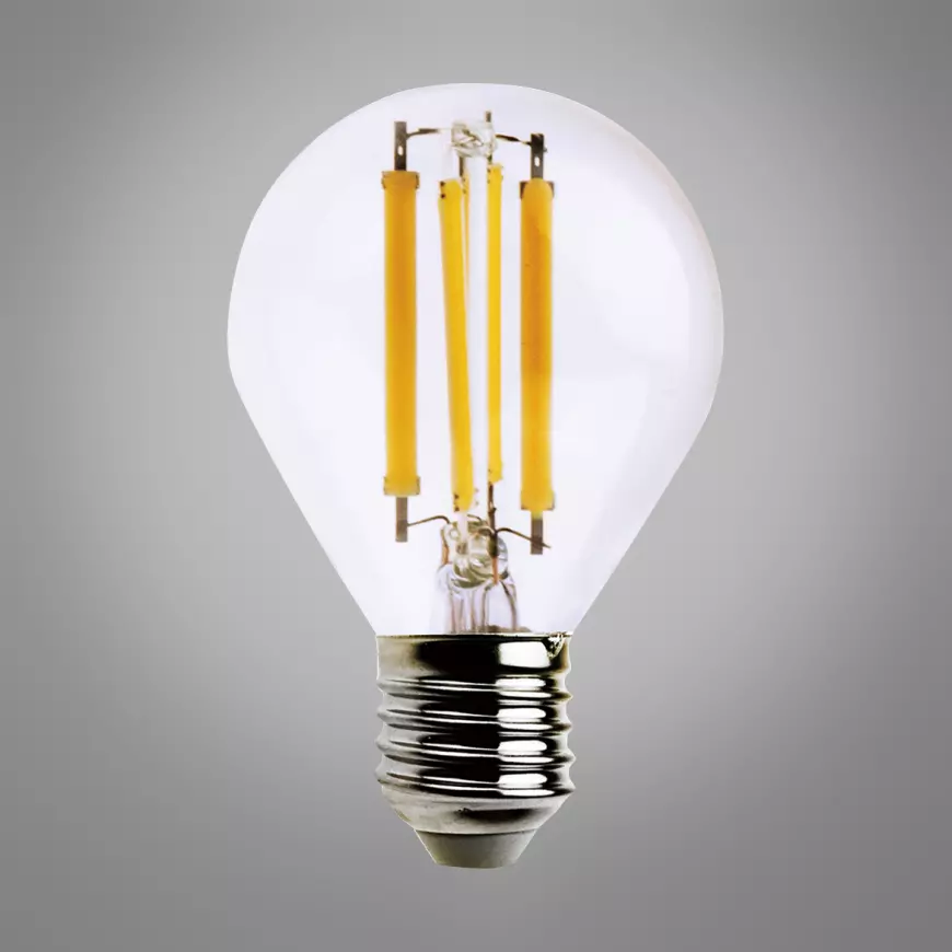 Žiarovka Filament LED G45 6W/600LM teplý