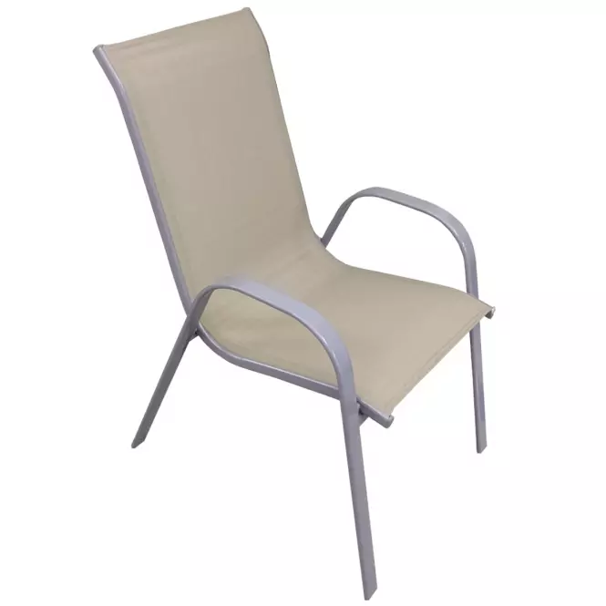 Záhradná stolička Berg 5 taupe