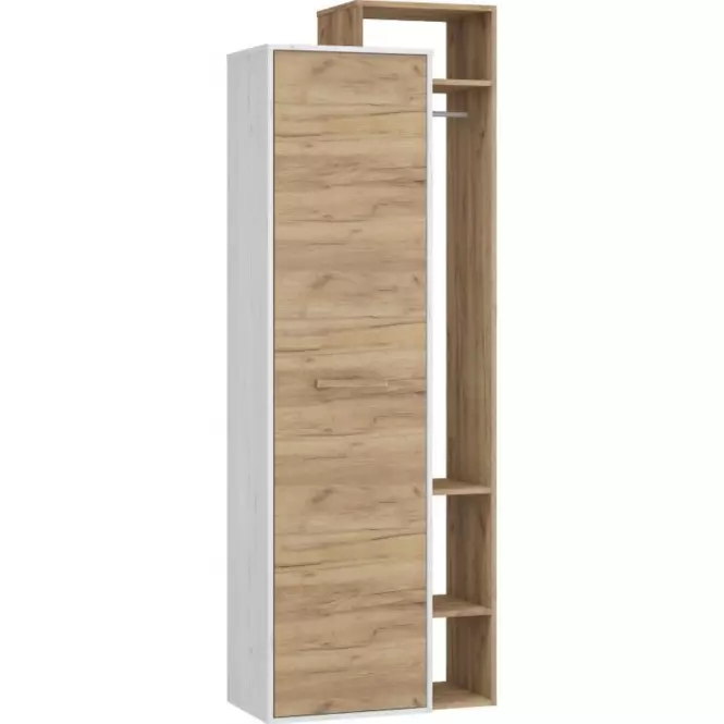 Skriňa RIO P1D craft biela/zlatý