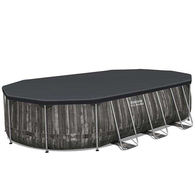 Oválny bazén s rámom doska 6,10x3,66x1,22m 5611r