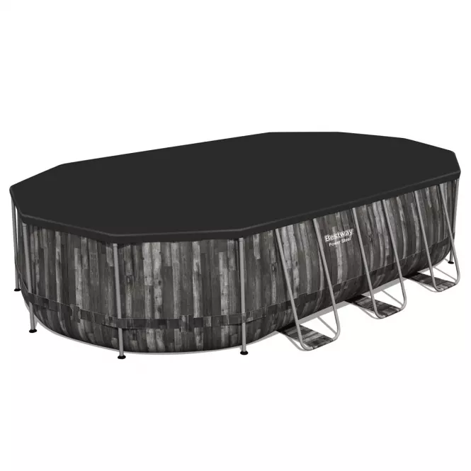 Oválny bazén s rámom doska 6,10x3,66x1,22m 5611r