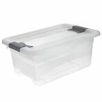 Úložný box Crystal transparentný
