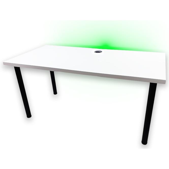 Písací Stôl Pre Hráča 136x66x28 Model 2 Biely Low