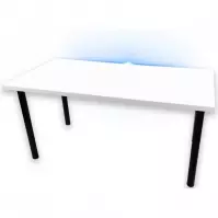 Písací Stôl Pre Hráča 136x66x28 Model 1 Biely Top