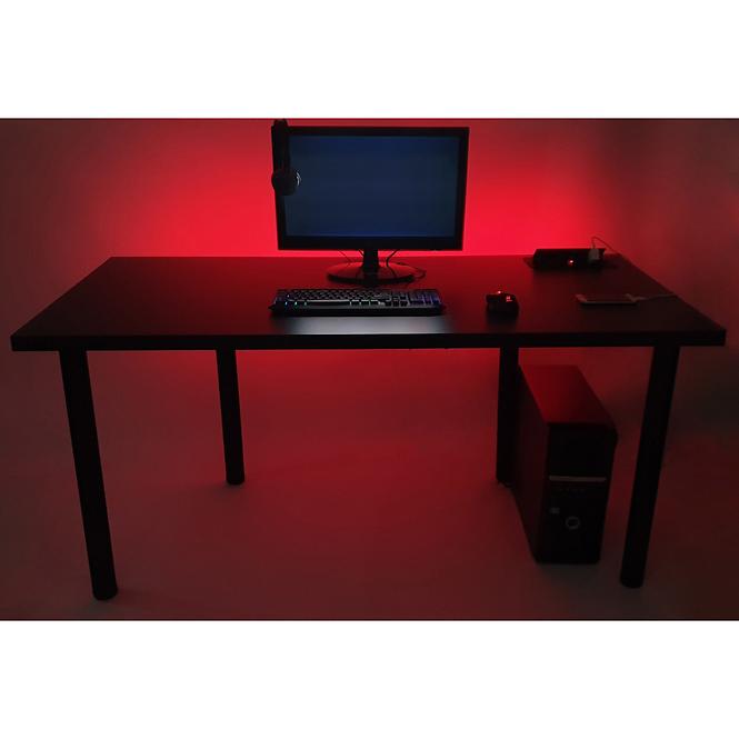 Písací Stôl Pre Hráča 160x80x36 Model 3 čierna Top