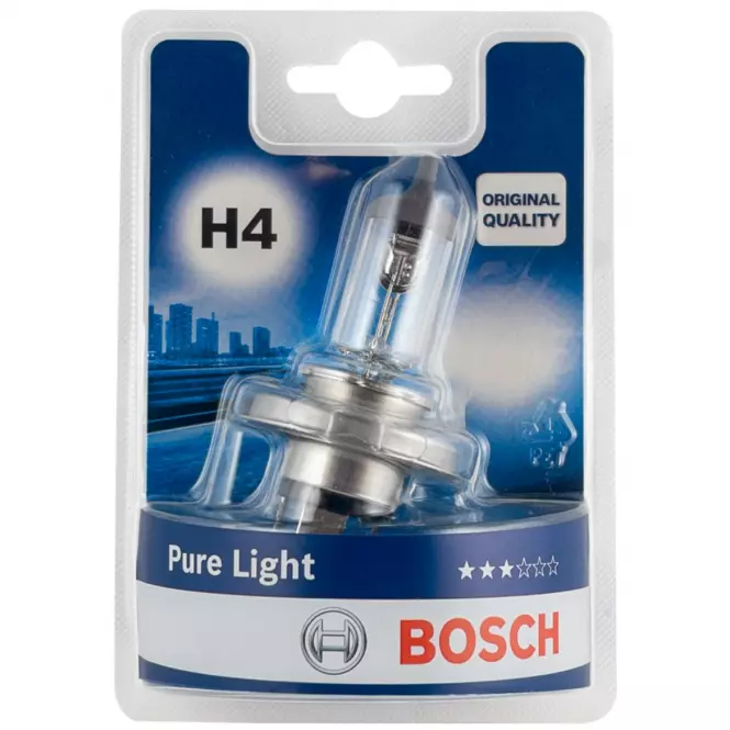 Autožiarovka Bosch Pure Light H4 12v 60/55w