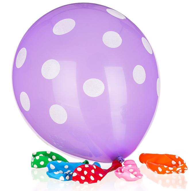 Balóniky bodky komplet 6 ks