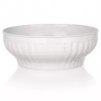 Šalátová miska 24 cm biela