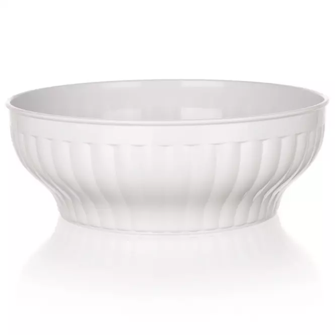 Šalátová miska 24 cm biela
